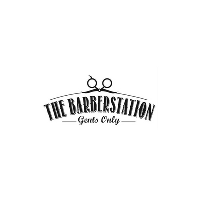 Logo for The Barber Station brand
