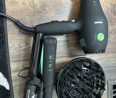 Straightener, hair dryer and curling iron. gallery item