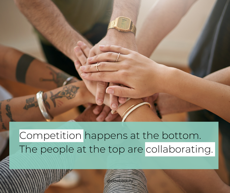 Community & Collaboration over Competition within the Pro Beauty Industry