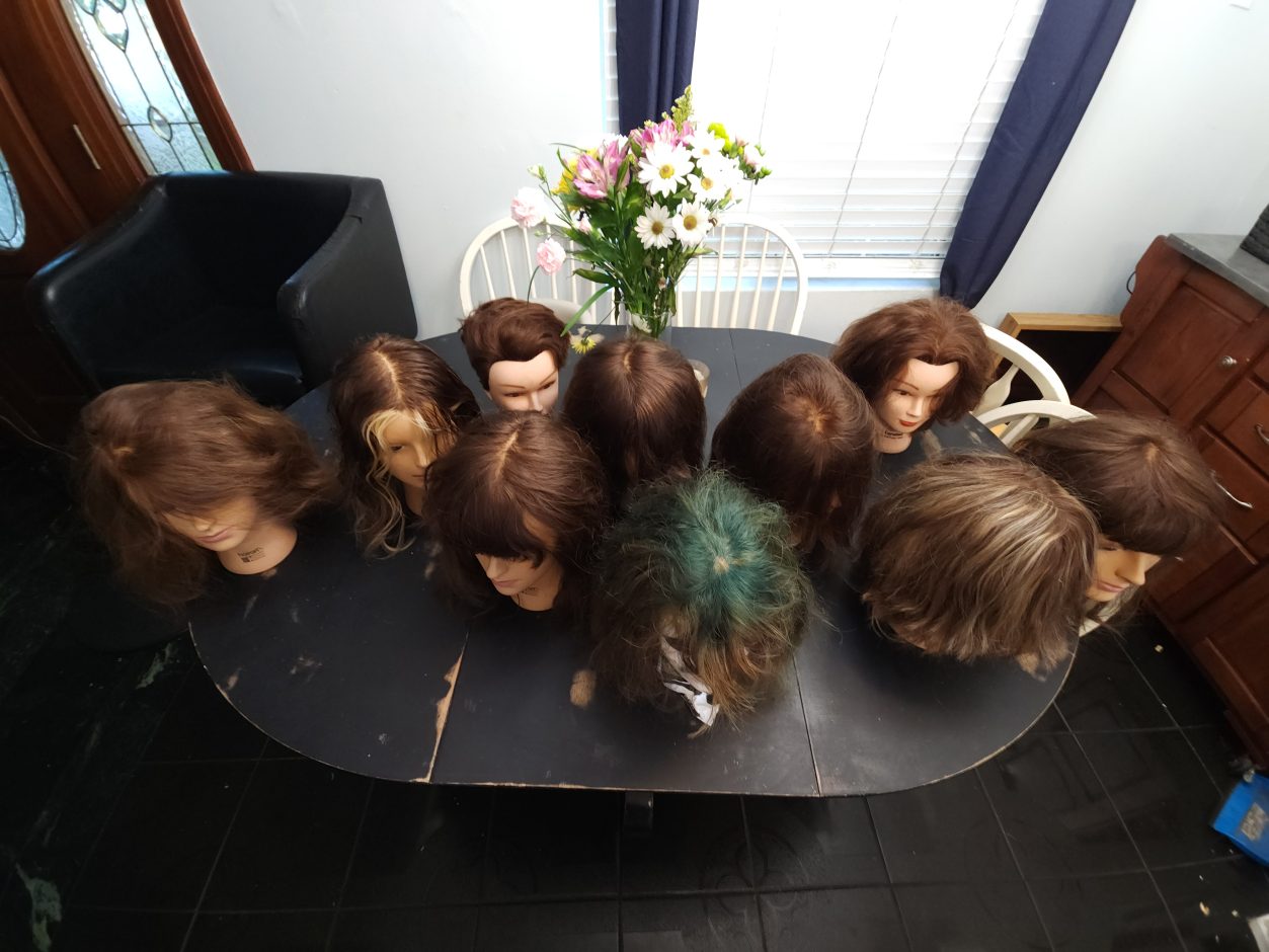 Gallery item for Cosmetology barber mannequin dolls