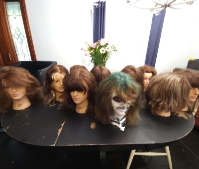 Cosmetology barber mannequin dolls gallery item
